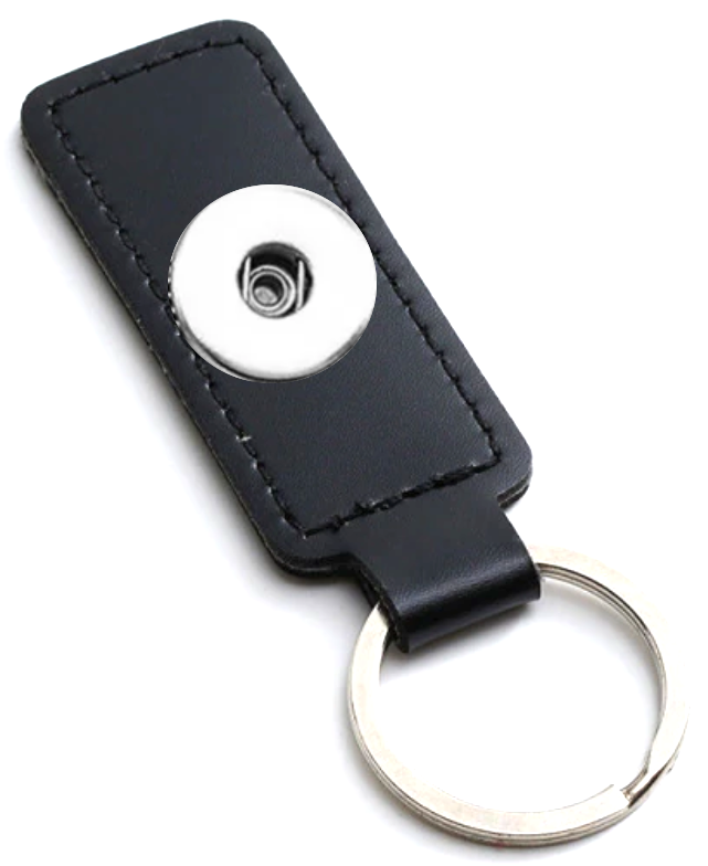 Statement 1 Snap Keychain: Black