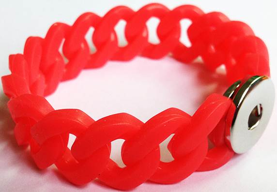 Statement Silicone Stretch Bracelet