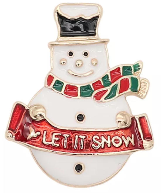 Statement Snowman Snap