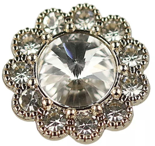 Statement Clear Bling Snap