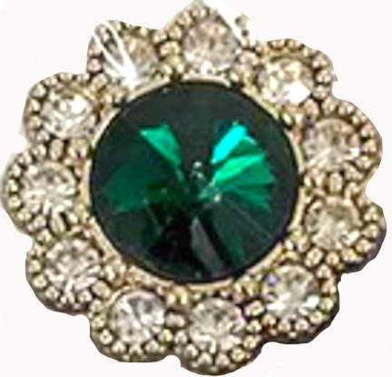 Statement Green Bling Snap