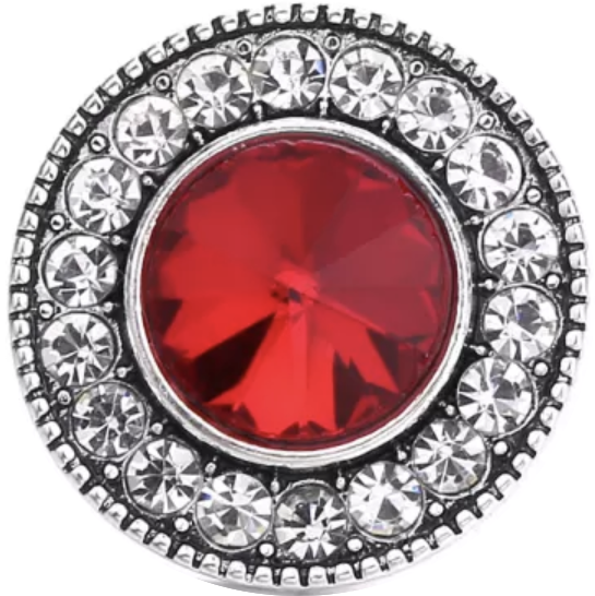 Statement Red Bling Snap