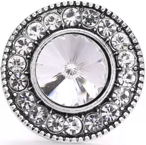 Statement Clear Bling Snap