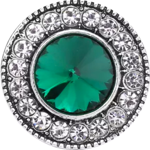 Statement Green Bling Snap