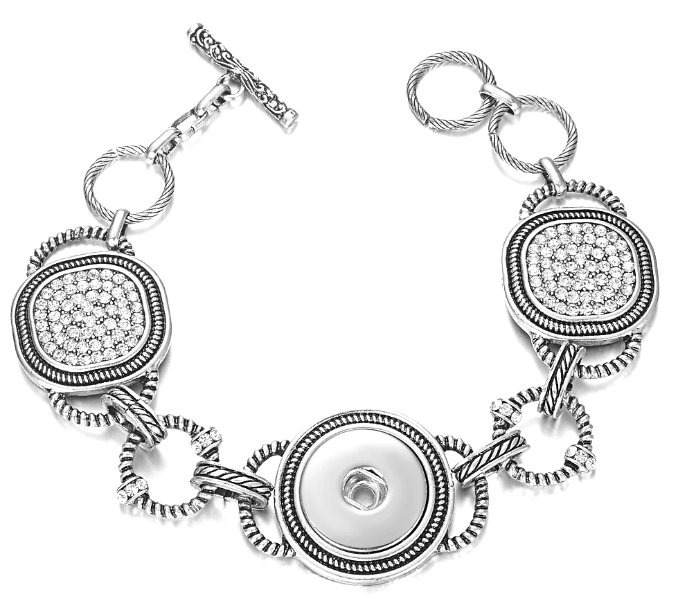 Statement Crystal Bling Bracelet