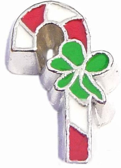 Candy Cane Locket Charm
