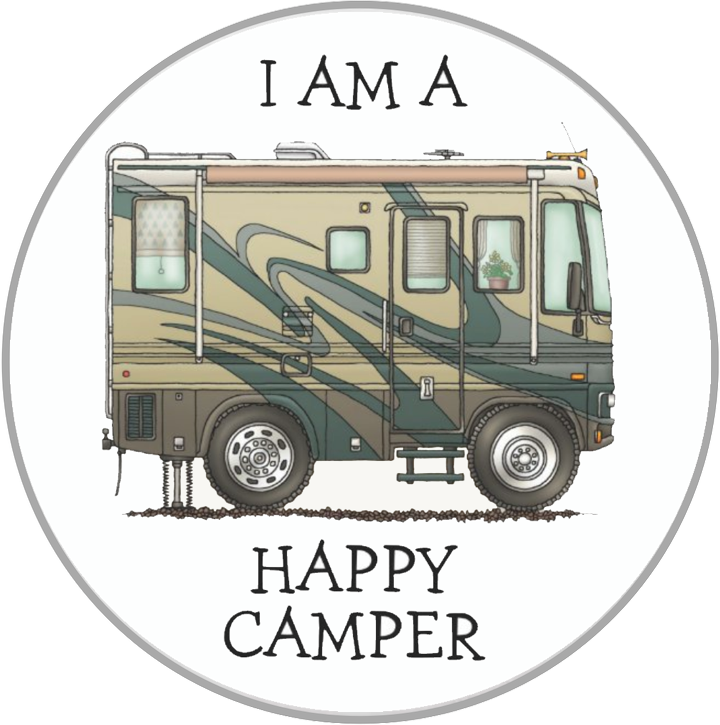 Statement Happy Camper Snap