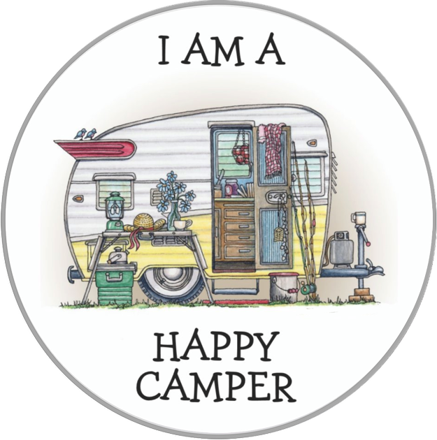 Statement Happy Camper Snap