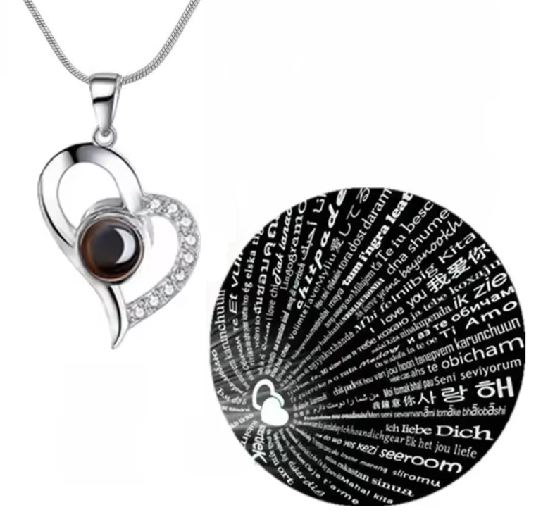 I Love You In 100 Languages" Necklace