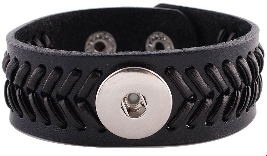 Statement Leather Bracelet