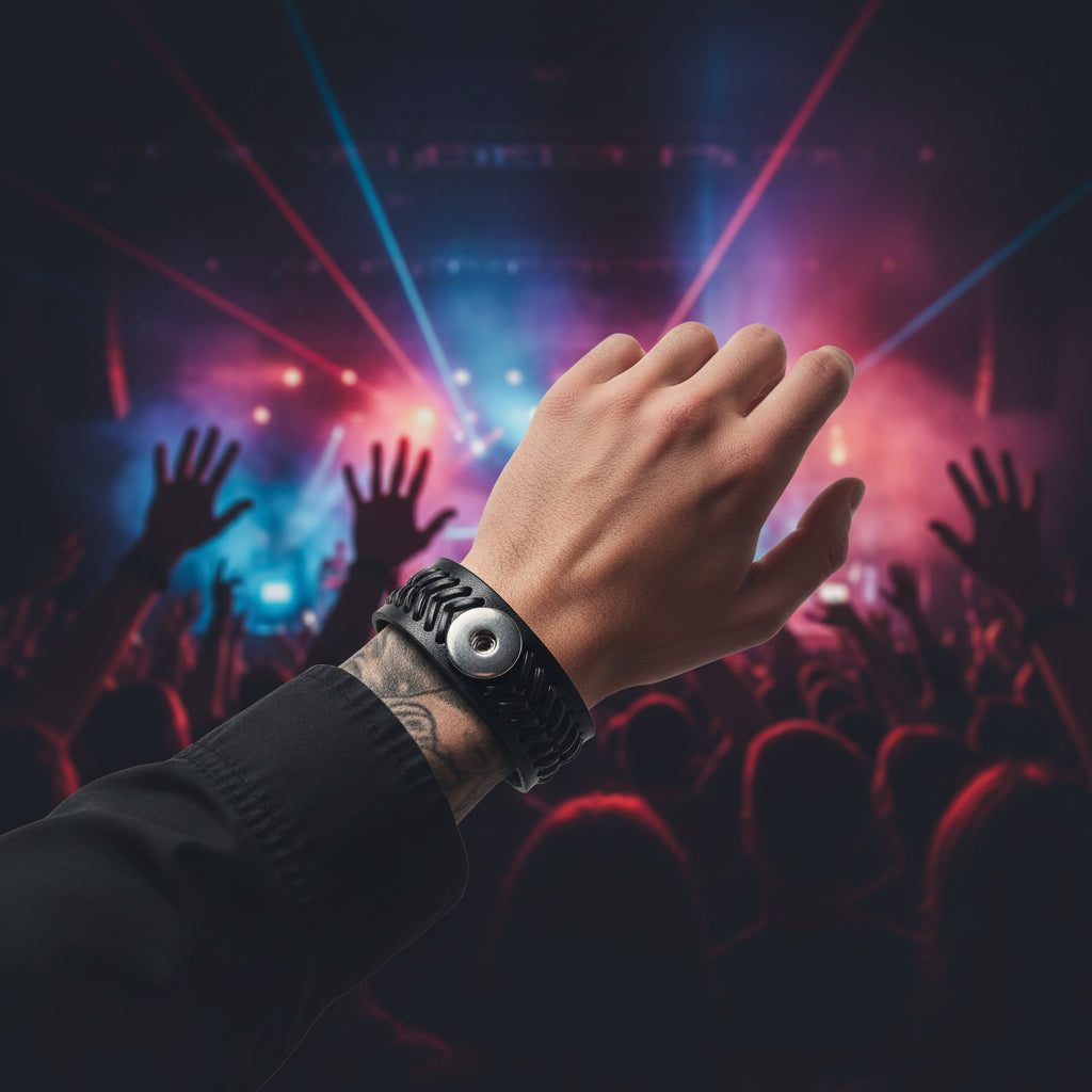 Statement Leather Bracelet