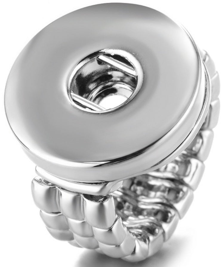 Statement Stretch Metal Band Ring