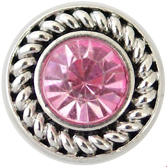 Petite Vintage Twist Crystal Snap