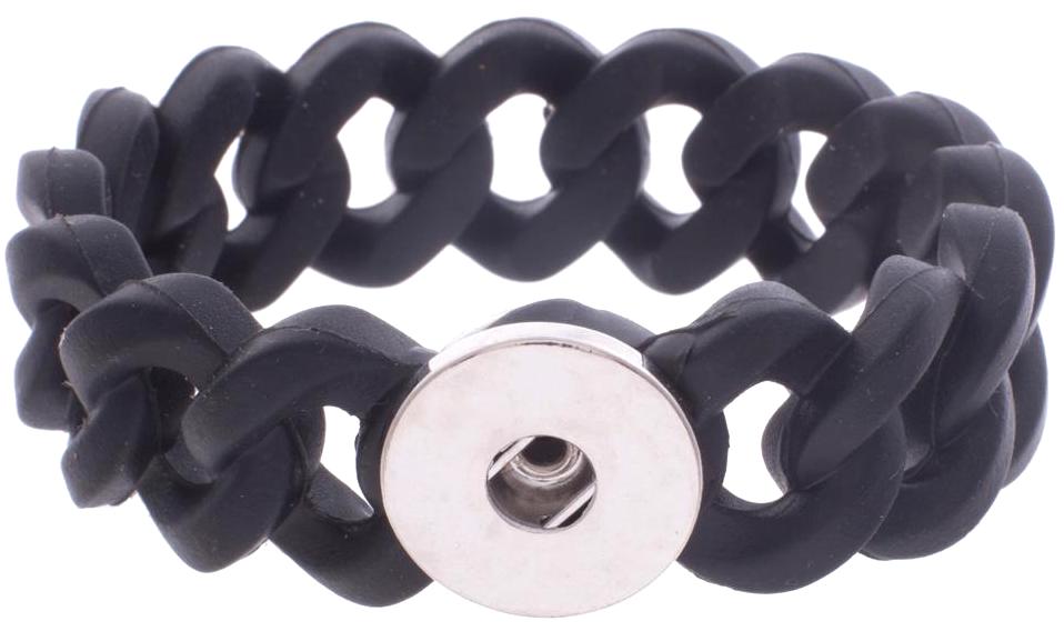 Statement Silicone Stretch Bracelet