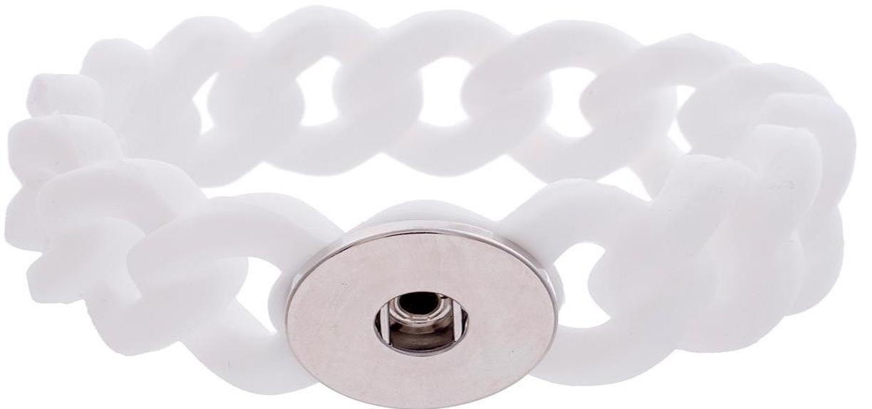 Statement Silicone Stretch Bracelet