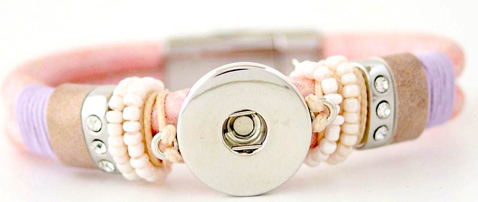 Statement Pink Bling Bracelet