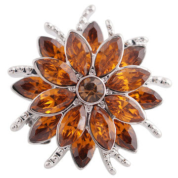 Statement Bling Flower Snap