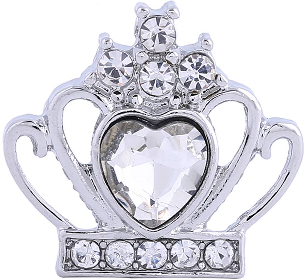 Statement Crystal Crown Snap