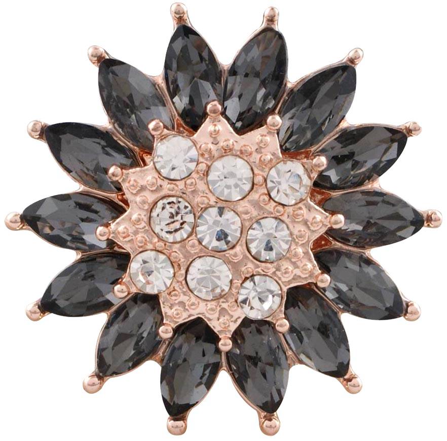 Statement Bling Flower Snap