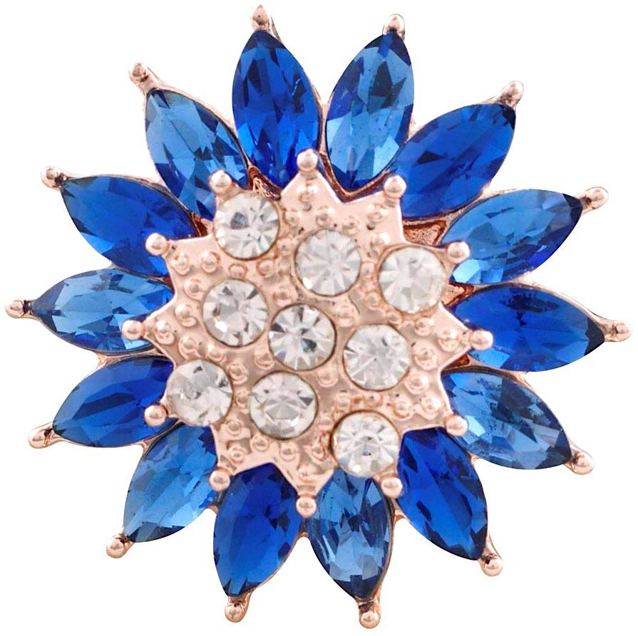 Statement Bling Flower Snap