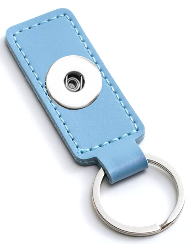 Statement 1 Snap Keychain: Blue