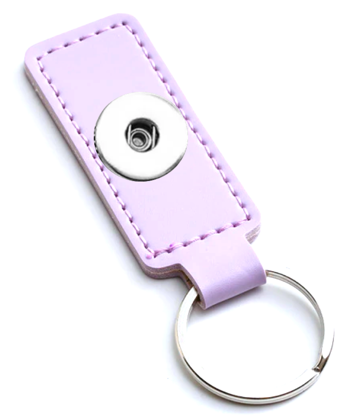 Statement 1 Snap Keychain: Lavender