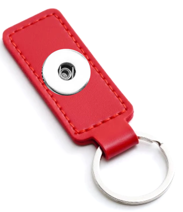 Statement 1 Snap Keychain: Red