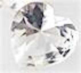 April Birthstone Heart Charm