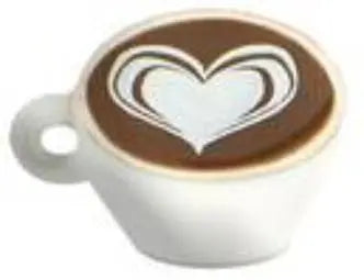Coffee Cup Locket Charm Snappy Jewels