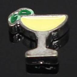 Cocktail Locket Charm