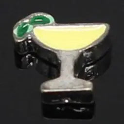 Cocktail Locket Charm