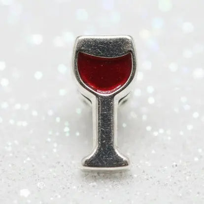 Wine Locket Charm Snappy Jewels