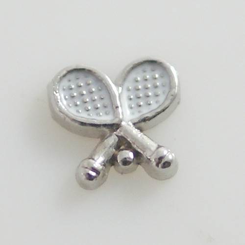 Tennis Locket Charm