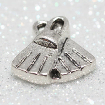 Silver Fins Locket Charm
