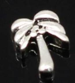 Palm Tree Locket Charm