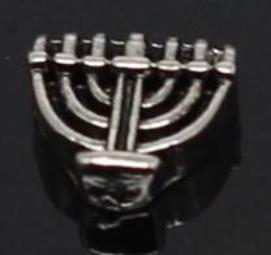 Menorah Locket Charm