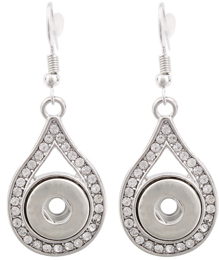 Petite Crystal Raindrop Earrings