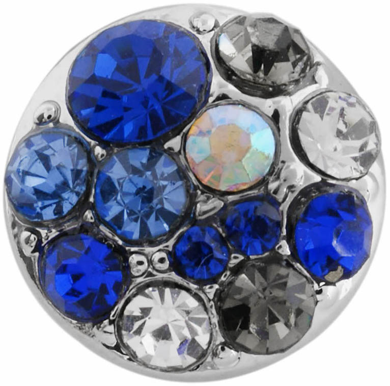 Petite Multi-Color Crystals Snap