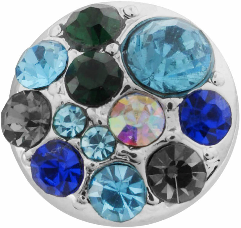 Petite Multi-Color Crystals Snap