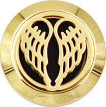 Gold Angel Wings Diffuser Statement Snap