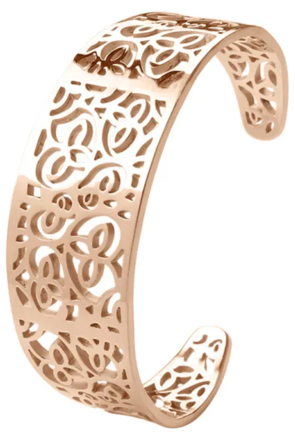 Rose Gold Adjustable Cuff Bracelet