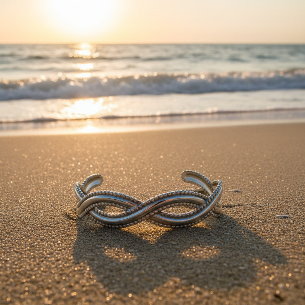 Stainless Steel Twists Bracelet