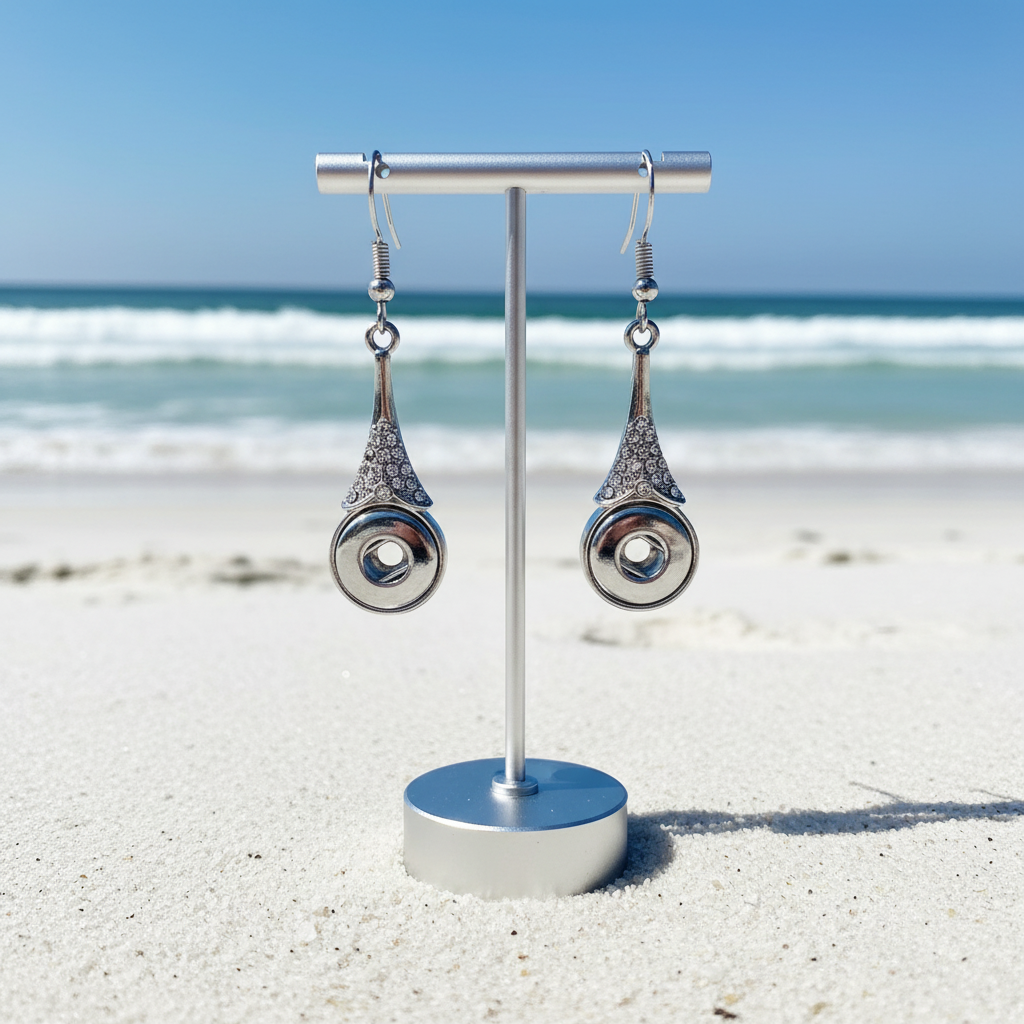 Petite Crystal Drop Earrings