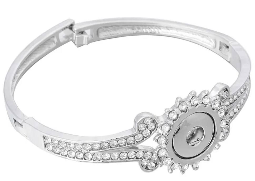 Petite Crystal Cuff Bracelet