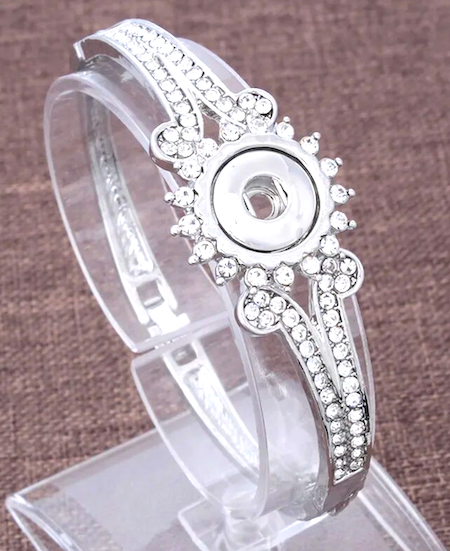 Petite Crystal Cuff Bracelet