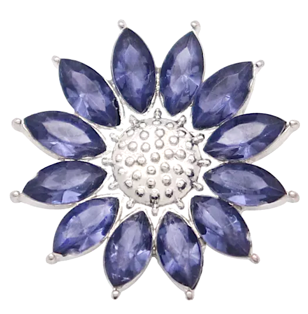 Statement Ultra Bling Flower Snap