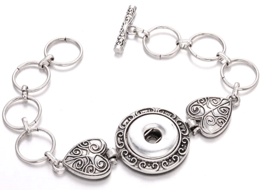 Statement Hearts Bracelet