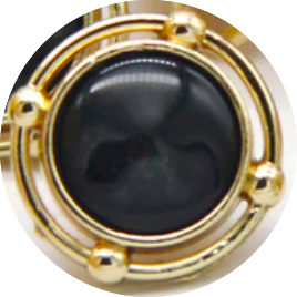 Petite Gold w/Black Snap
