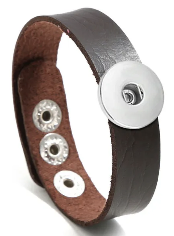 Statement Leather Bracelet