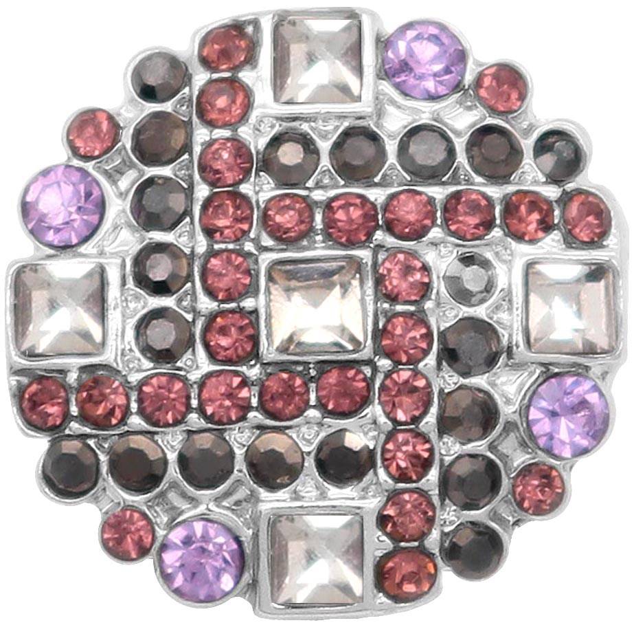 Statement Multi-Colored Bling Snap